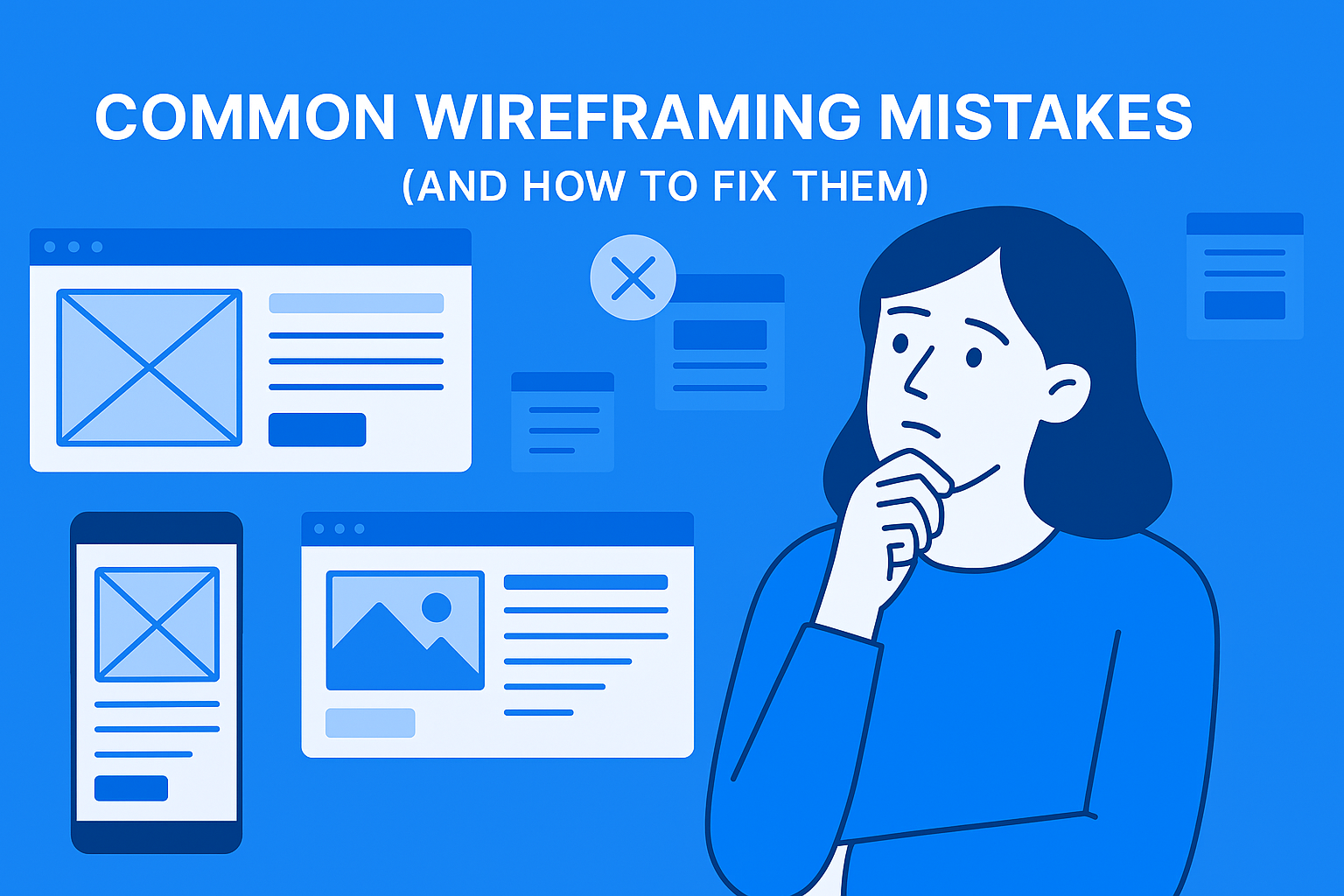 Common Wireframing Mistakes - And How to Fix Them