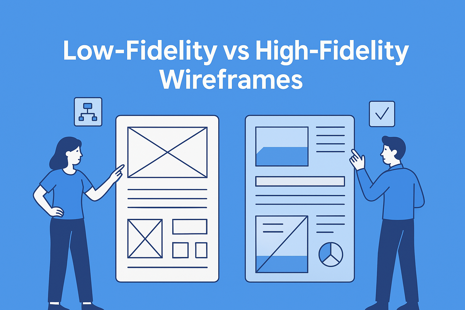 Understanding the difference between low-fidelity and high-fidelity wireframes is key to effective UI/UX design. Learn when to use each type for better results.