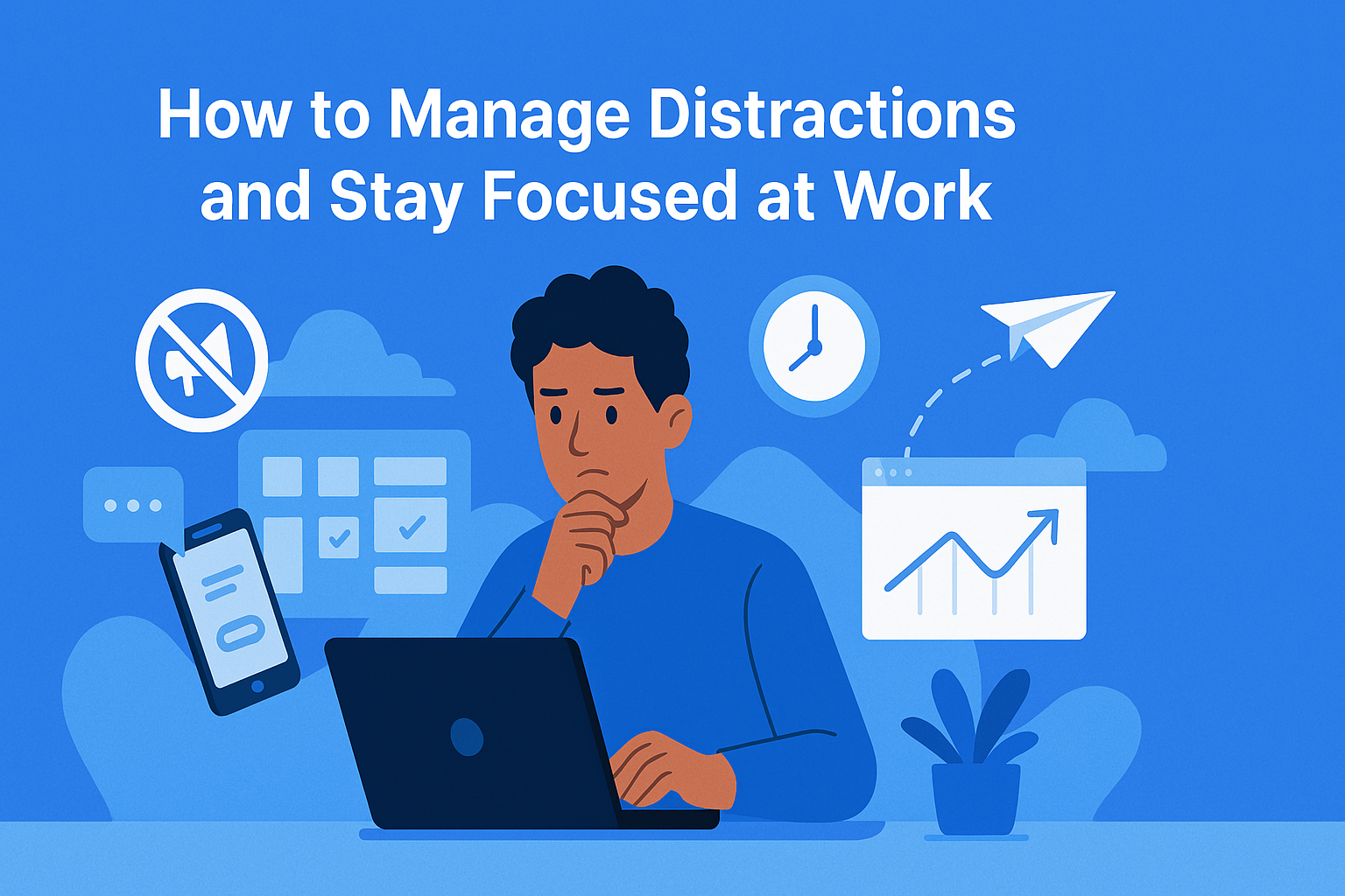 How to Manage Distractions and Stay Focused at Work